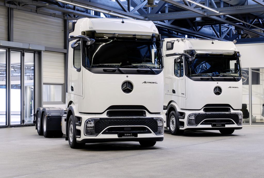 梅赛德斯-奔驰卡车与Girteka签约,供应500台Actros L ProCabin
