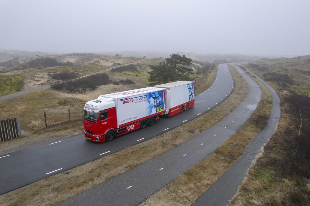 荷兰Dobbe Transport引入奔驰eActros 600，树立比荷卢长途运输新标杆
