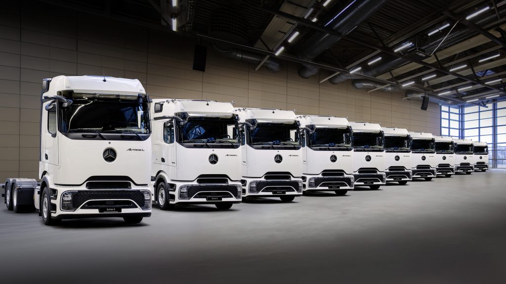 梅赛德斯-奔驰卡车与Girteka签约,供应500台Actros L ProCabin