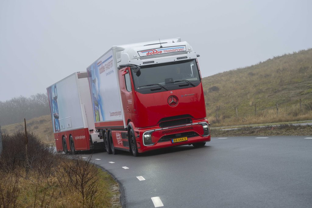 荷兰Dobbe Transport引入奔驰eActros 600，树立比荷卢长途运输新标杆
