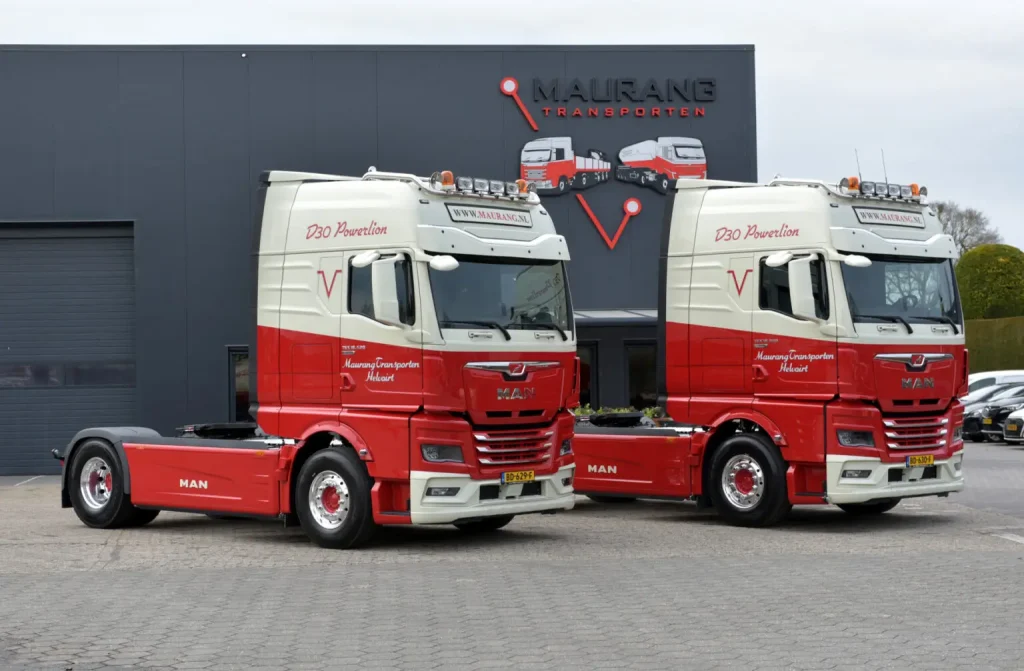 Maurang Transporten迎来双辆MAN D30 PowerLion牵引车，开启新篇章