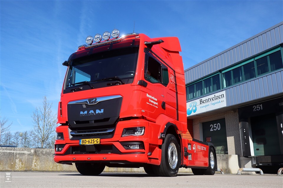 Bentvelzen公司电动MAN eTGS助力超市保持低价