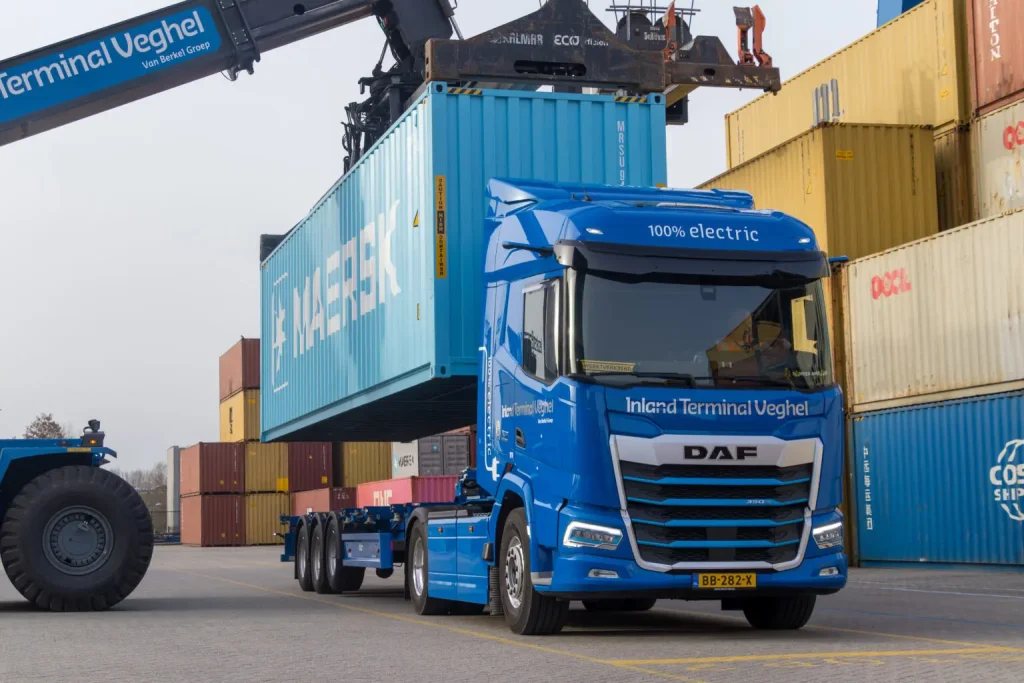 Van Berkel Logistics:电动DAF XF卡车一年运营10万公里经验总结