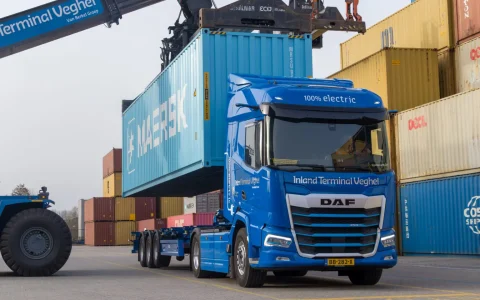 Van Berkel Logistics：电动DAF XF卡车一年运营10万公里经验总结