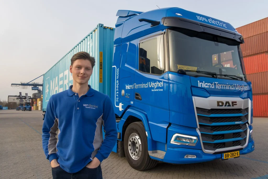 Van Berkel Logistics:电动DAF XF卡车一年运营10万公里经验总结