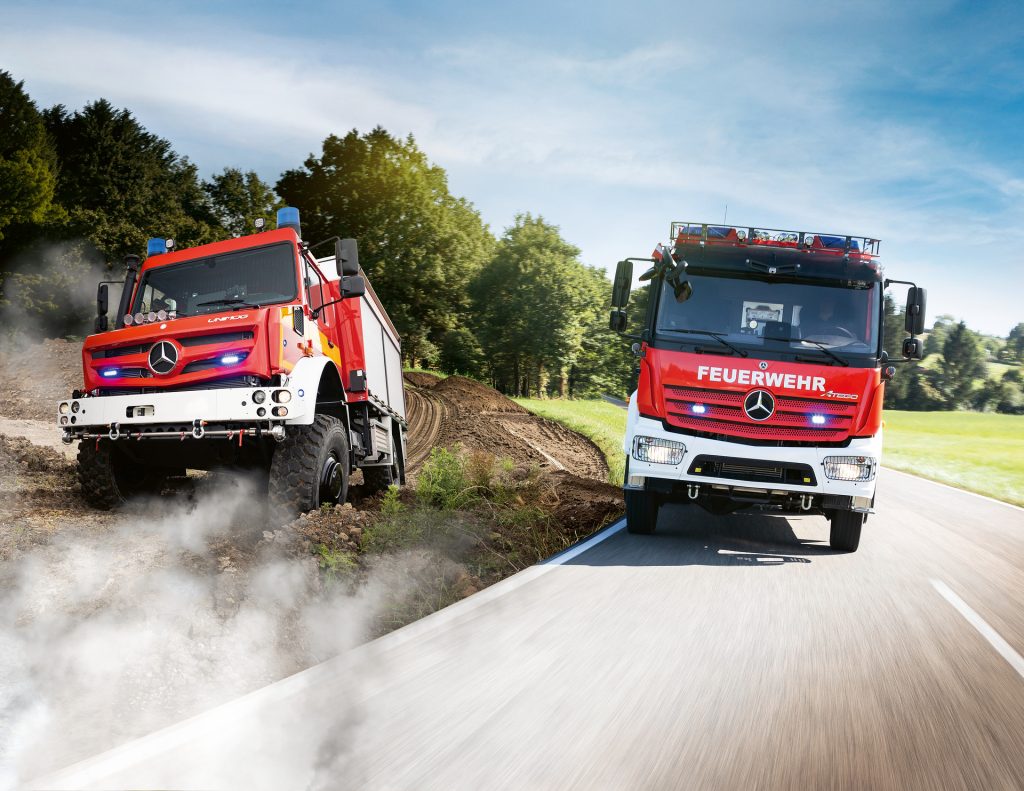 RETTmobil 2026：戴姆勒卡车将展出适应严苛任务的Unimog U 5023及Atego LF 10消防车