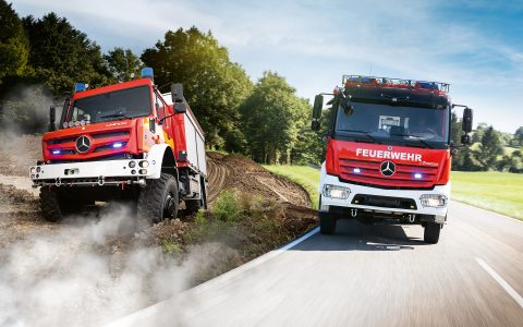RETTmobil 2026：戴姆勒卡车将展出适应严苛任务的Unimog U 5023及Atego LF 10消防车