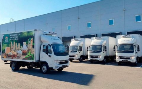 俄罗斯乳业巨头“Milkom”增购10辆FORLAND 3冷藏车