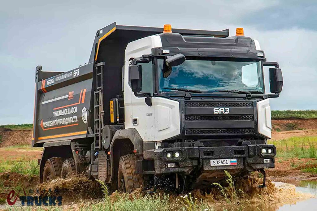 6x6+独立悬挂，军工背景的越野卡车！俄罗斯BAZ S36A51卡车听说过没？