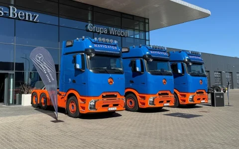 Navigator车队新增三辆Actros 3363：ProCabin驾驶室、GigaSpace、OM 473发动机、SoloStar布局