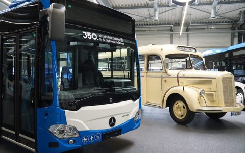 海尔布隆迎来第350辆梅赛德斯-奔驰城市客车：五辆Citaro LE混合动力车交付