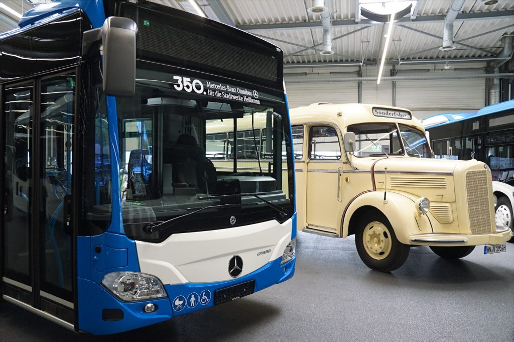 海尔布隆迎来第350辆梅赛德斯-奔驰城市客车：五辆Citaro LE混合动力车交付