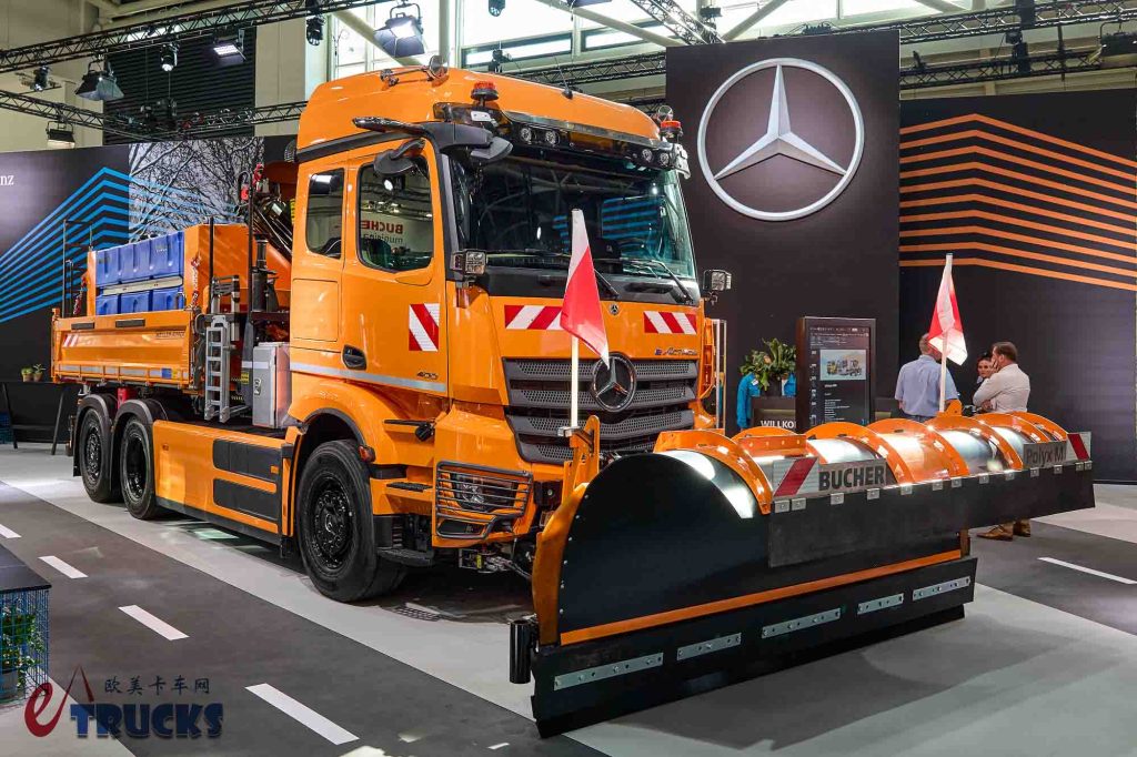 reEconic循环经济概念车、乌尼莫克多用途机具抢眼,带您看奔驰卡车IFAT 2026展品阵容
