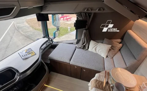DAF XG/XG+专属Living Driver改装套件：洗手盆、马桶与卧铺