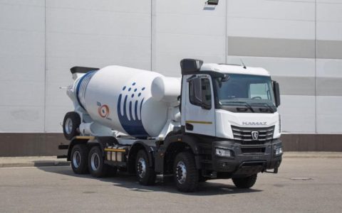 卡玛兹推出基于K5底盘平台的新型混凝土搅拌车