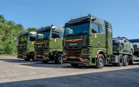 MAN hTGX氢内燃机牵引车交付荷兰军队