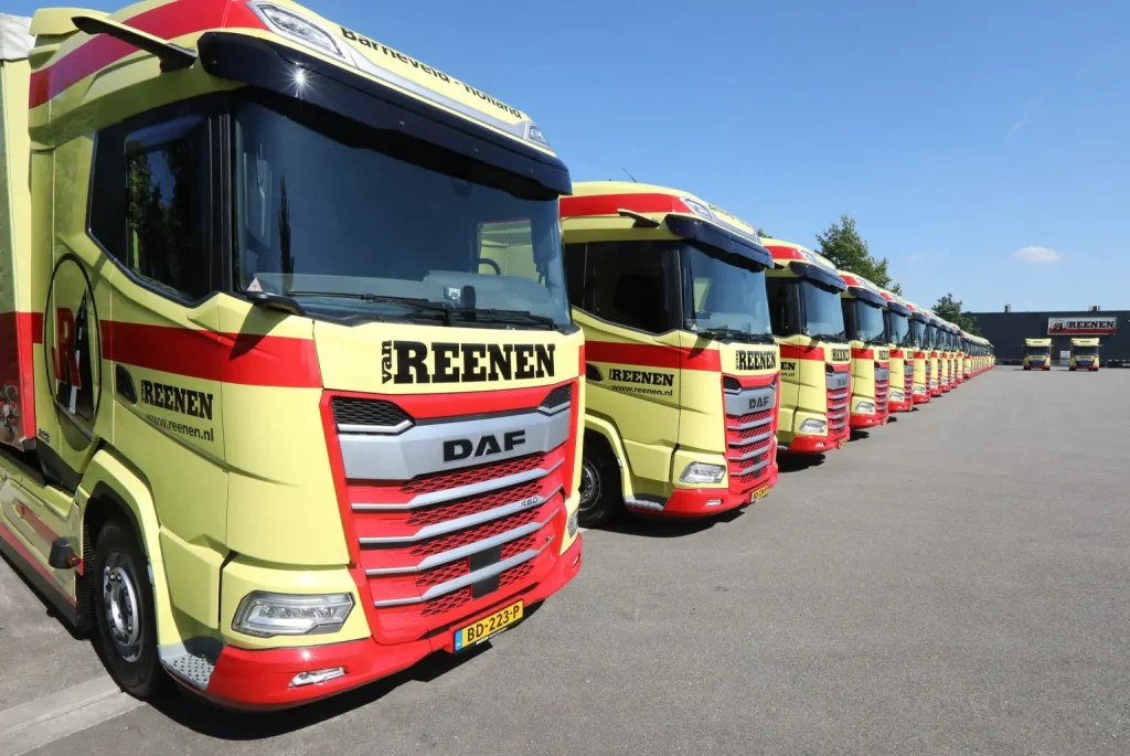 荷兰Van Reenen大规模更新车队：新增24辆DAF卡车