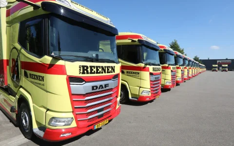 荷兰Van Reenen大规模更新车队：新增24辆DAF卡车