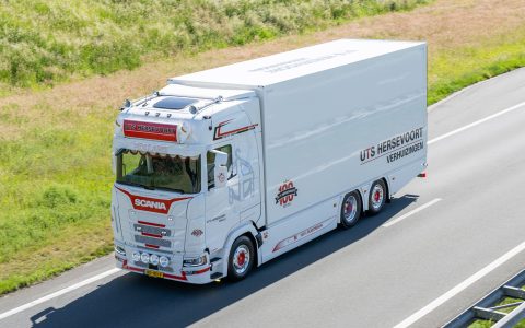 UTS Hersevoort公司启用电动斯堪尼亚载货车
