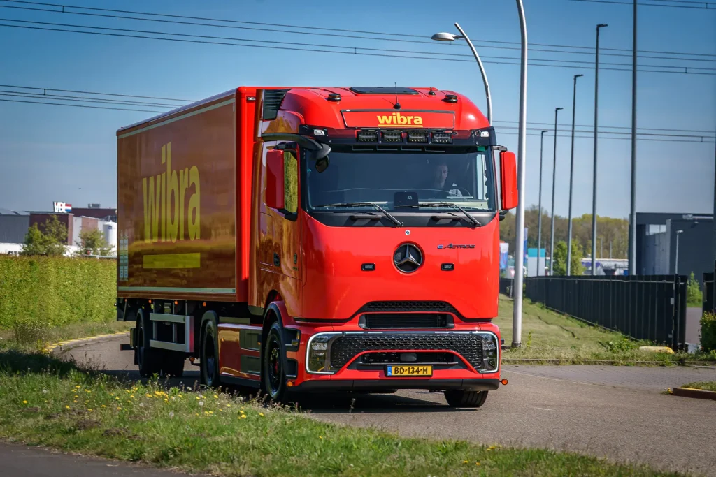 荷兰Wibra将奔驰eActros 600视为柴油卡车的完全替代方案