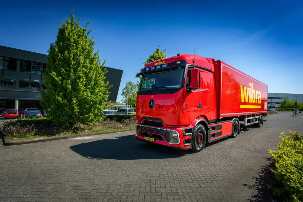 荷兰Wibra将奔驰eActros 600视为柴油卡车的完全替代方案