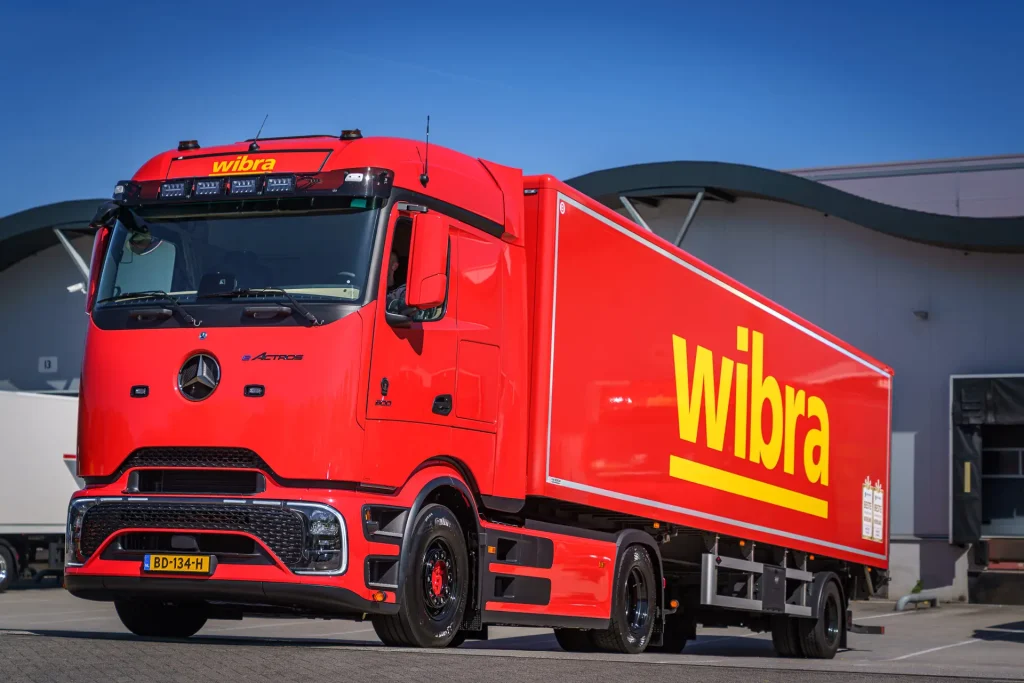 荷兰Wibra将奔驰eActros 600视为柴油卡车的完全替代方案