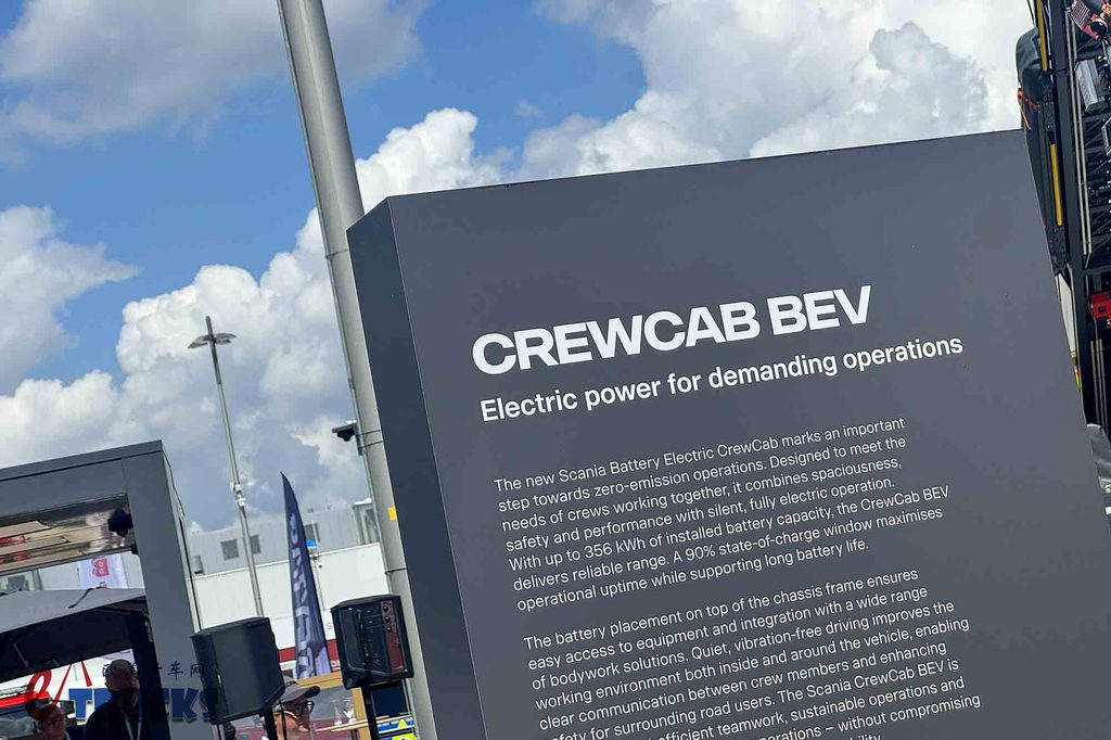 电动卡车当消防车，到底靠不靠谱？斯堪尼亚CrewCab BEV纯电动底盘深度解析