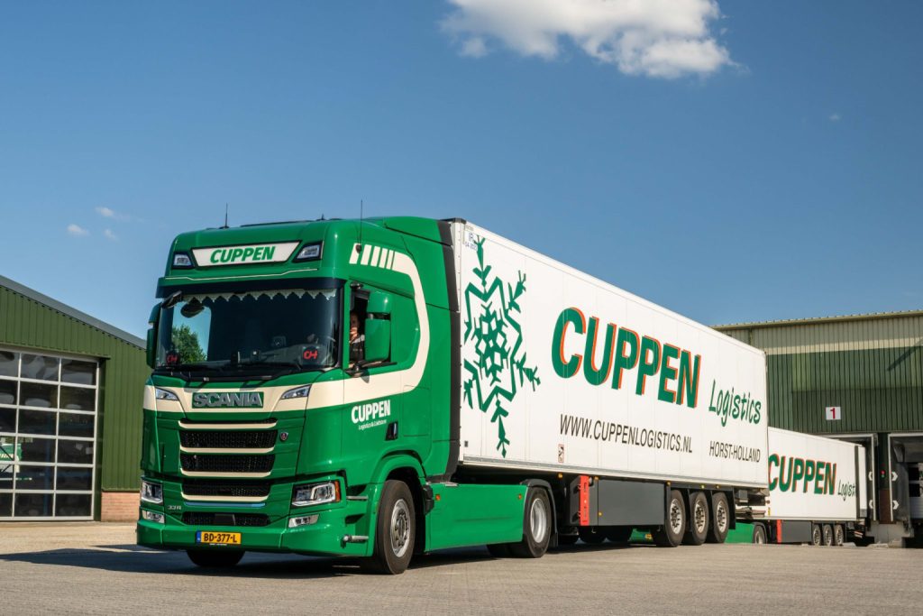 Cuppen Logistics启用首辆电动斯堪尼亚33R，实际续航超预期