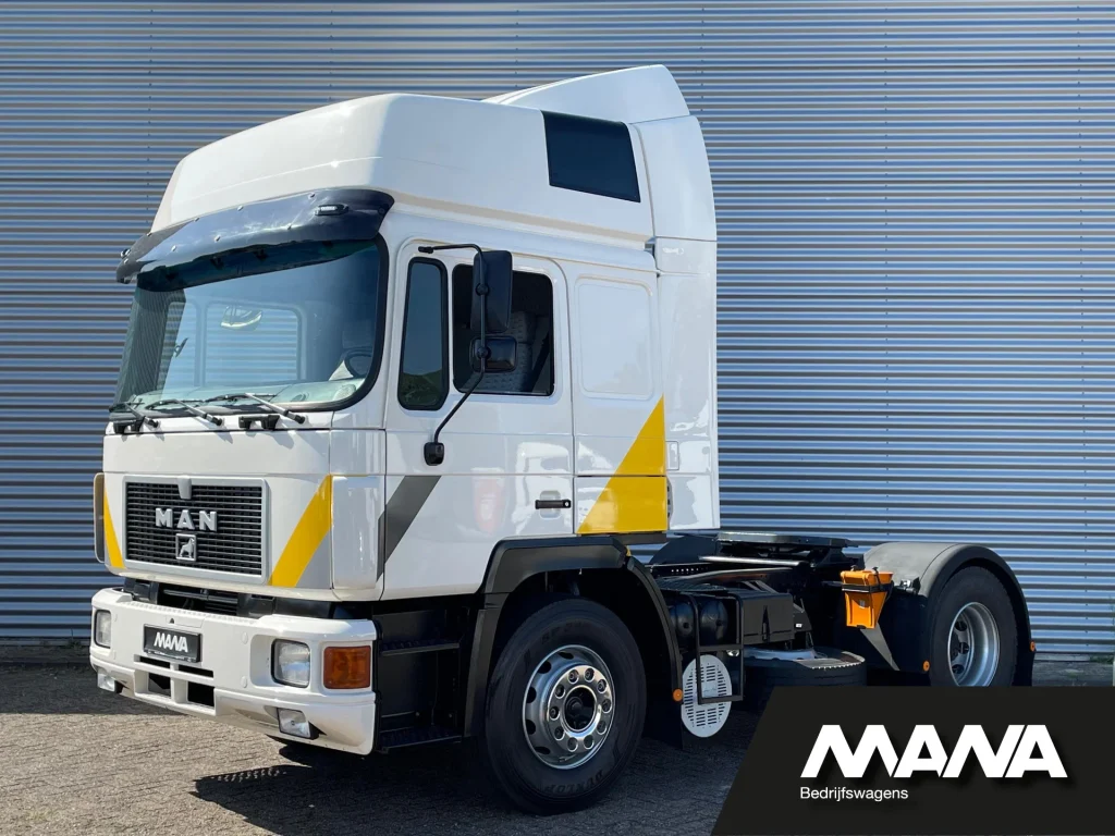 曼恩F90 V10“准新车”待售——曾为欧洲最强量产牵引车
