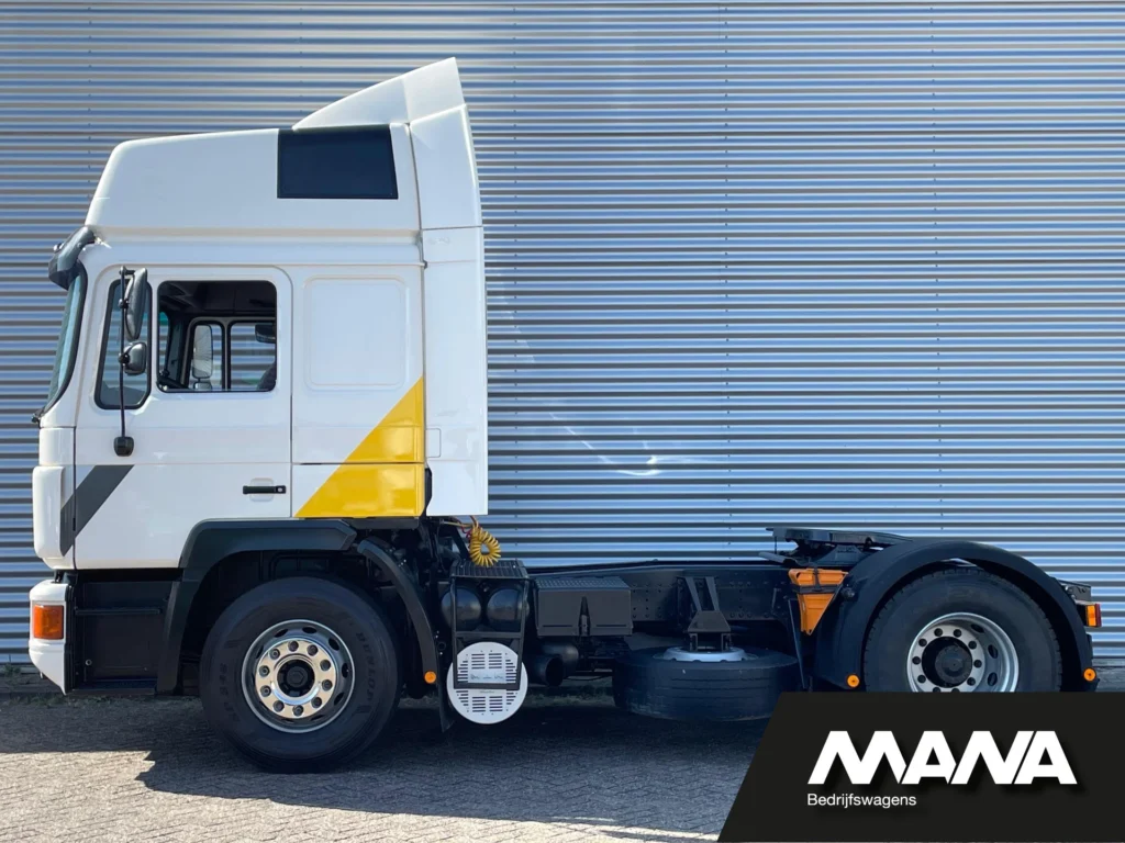 曼恩F90 V10“准新车”待售——曾为欧洲最强量产牵引车