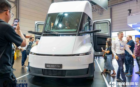 2026IAA：地球上最先进的电动重卡？实则有不少妥协！特斯拉Semi深度实拍评测