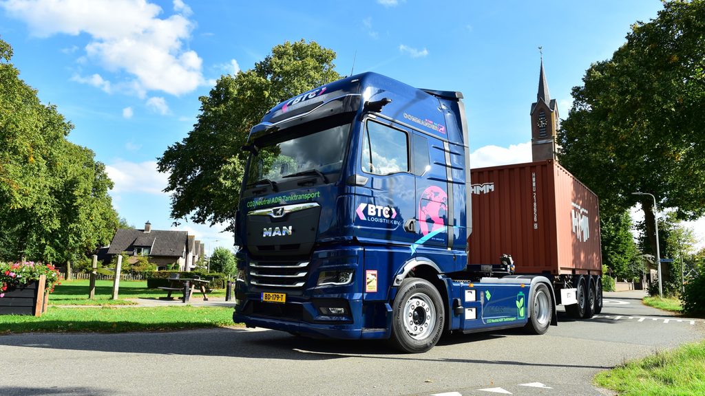 BTC Logistiek迎来第六辆MAN eTGX电动牵引车,领跑集装箱运输电动化
