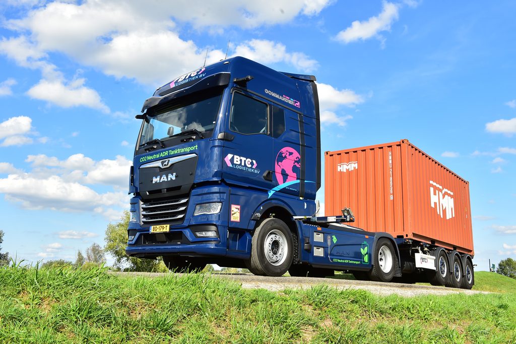 BTC Logistiek迎来第六辆MAN eTGX电动牵引车,领跑集装箱运输电动化