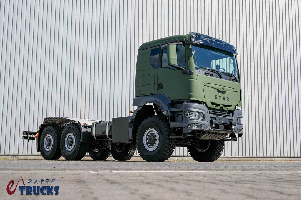 它是“换皮”版本的曼恩TGS？波兰自主的6x6军用卡车，看STAR 33.440牵引车