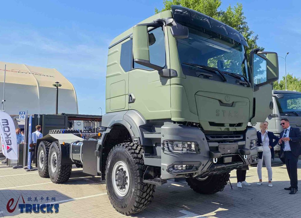 它是“换皮”版本的曼恩TGS？波兰自主的6x6军用卡车，看STAR 33.440牵引车