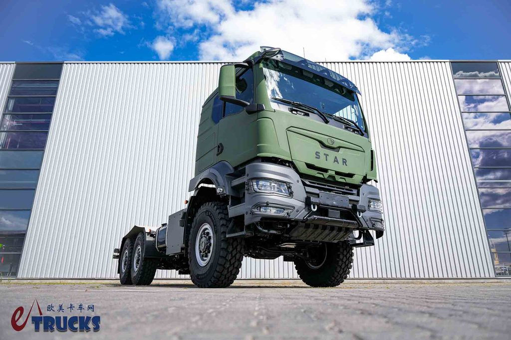 它是“换皮”版本的曼恩TGS？波兰自主的6x6军用卡车，看STAR 33.440牵引车