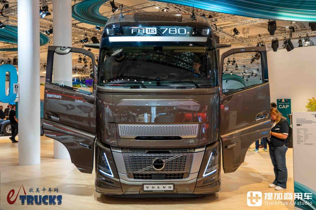 2026IAA:欧卡马力王驾到!当780匹遇上低风阻,沃尔沃FH 16 Aero旗舰牵引车深度实拍评测