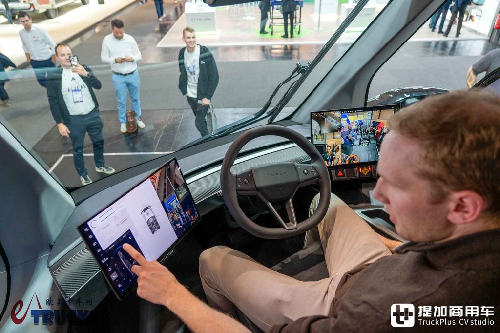 2026IAA:地球上最先进的电动重卡?实则有不少妥协!特斯拉Semi深度实拍评测