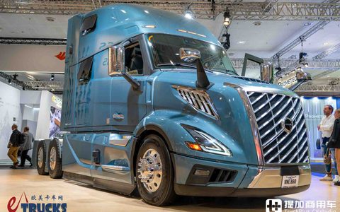 2026IAA：房车级超大生活舱！欧洲血统的美国卡车？沃尔沃VNL长头卡车实拍评测