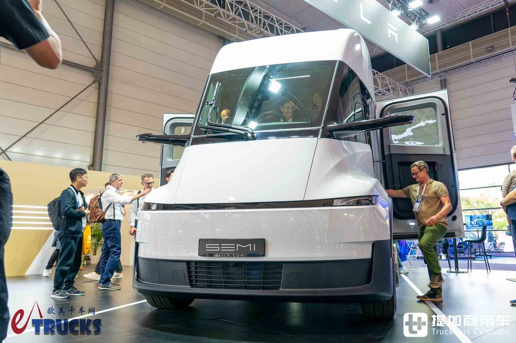 2026IAA:地球上最先进的电动重卡?实则有不少妥协!特斯拉Semi深度实拍评测