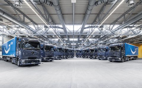 亚马逊在德国部署超50辆奔驰eActros 600电动卡车