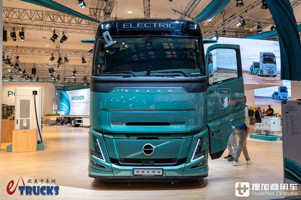 2026IAA:三星电池独苗,续航700公里?沃尔沃FH Aero长续航版电动重卡深度实拍评测
