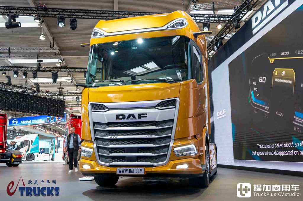 2026IAA：超大驾驶室+米勒循环发动机，无缘国内的欧洲旗舰重卡有多强？达夫XG+深度实拍评测