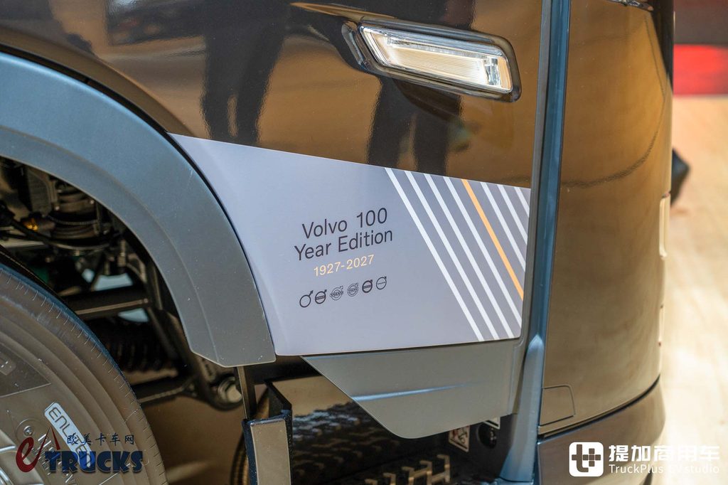2026IAA：沃尔沃也有奶瓶车？还是柴油天然气混烧！FH Aero LNG百年纪念版深度实拍评测