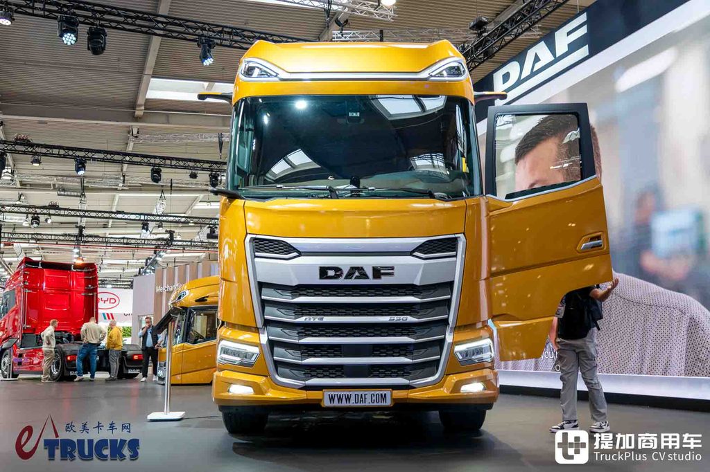 2026IAA：超大驾驶室+米勒循环发动机，无缘国内的欧洲旗舰重卡有多强？达夫XG+深度实拍评测