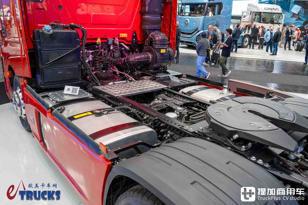 2026IAA:江淮格尔发K7换个车标就成欧洲旗舰?土耳其BMC ProL牵引车实拍
