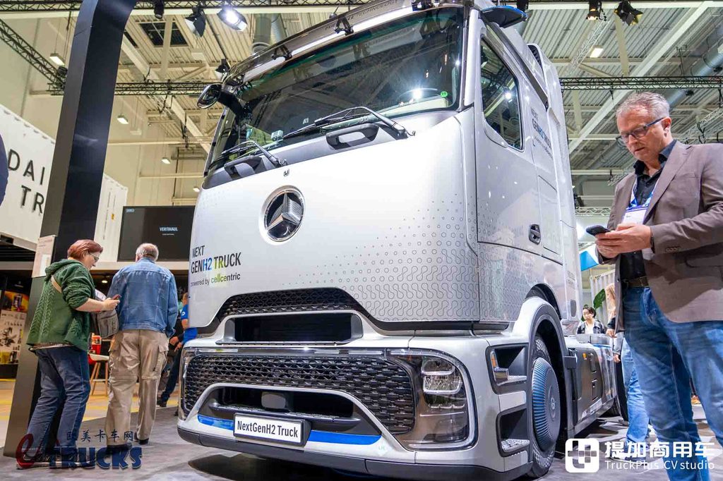2026IAA：续航1000公里、加氢15分钟！奔驰NextGenH2液氢重卡深度解析