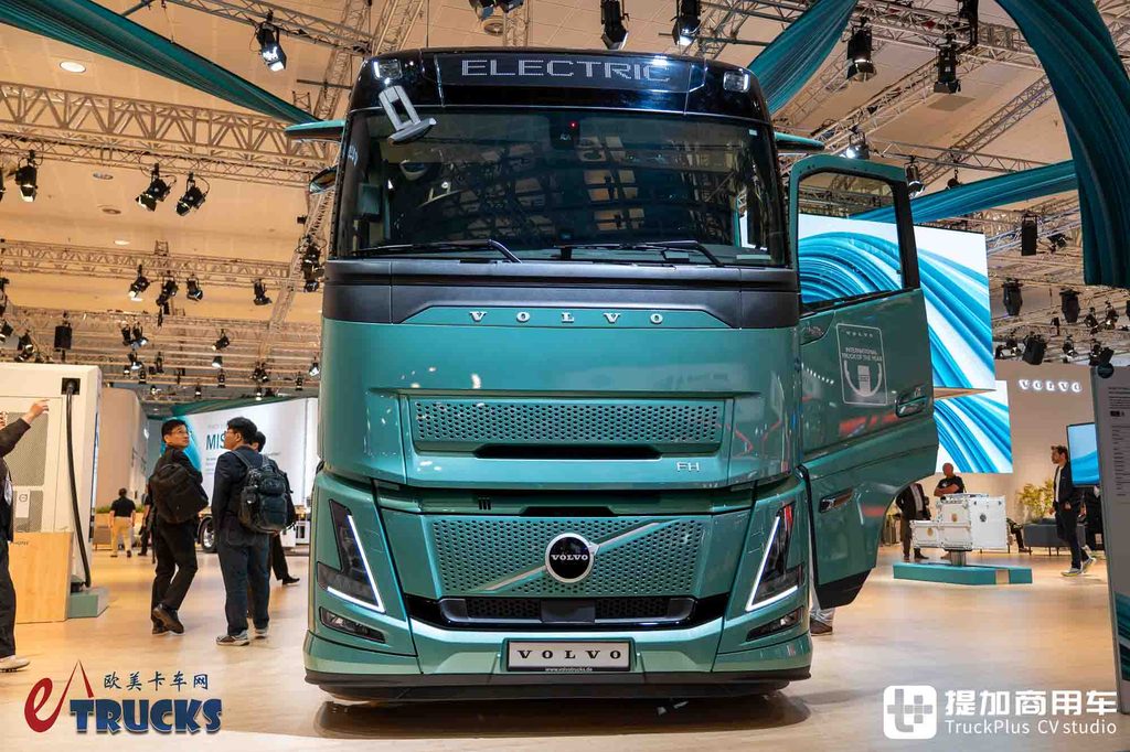 2026IAA:三星电池独苗,续航700公里?沃尔沃FH Aero长续航版电动重卡深度实拍评测