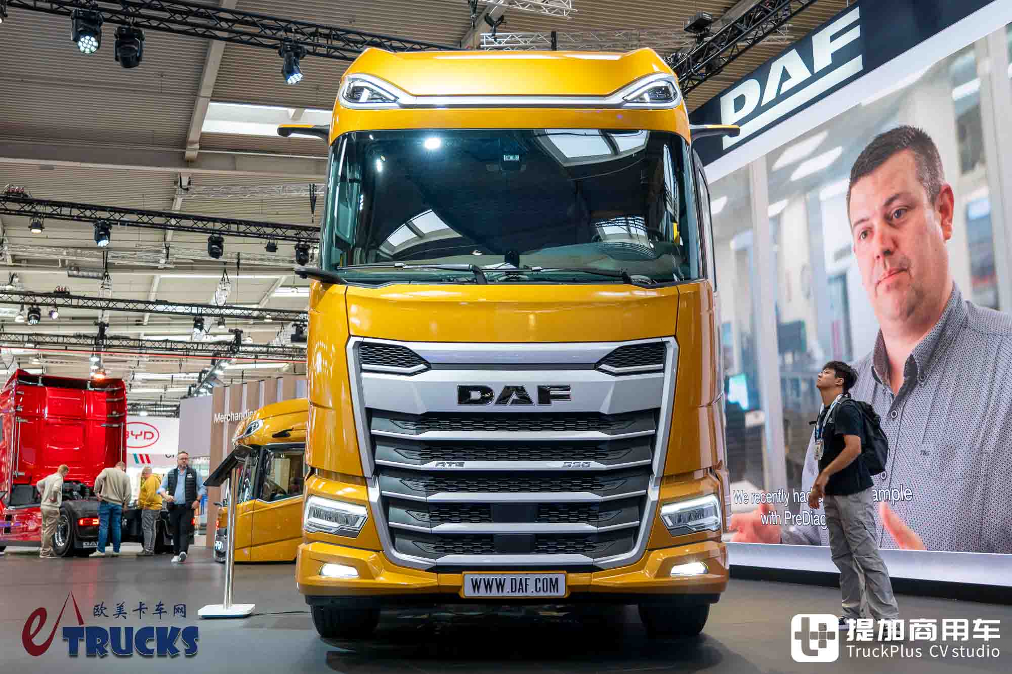 2026IAA：超大驾驶室+米勒循环发动机，无缘国内的欧洲旗舰重卡有多强？达夫XG+深度实拍评测