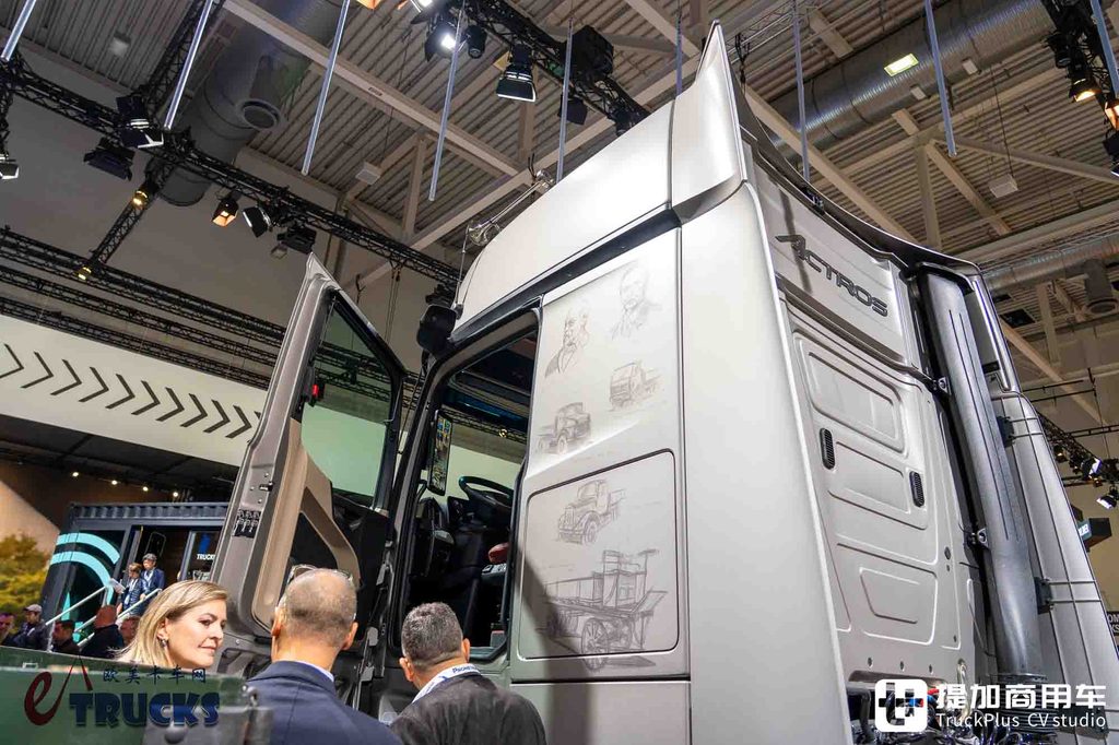 2026IAA:跨越130年的移动博物馆!奔驰Actros L“130 Years Trucks Edition”特别版卡车深度实拍评测